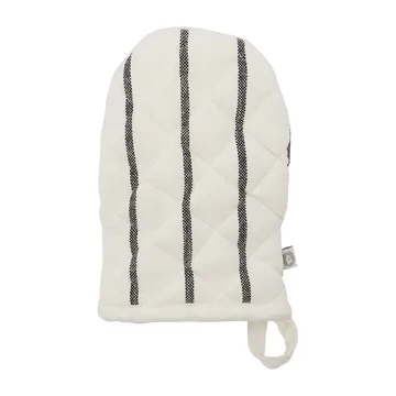 Dry grill glove - White-black stripe - House Doctor