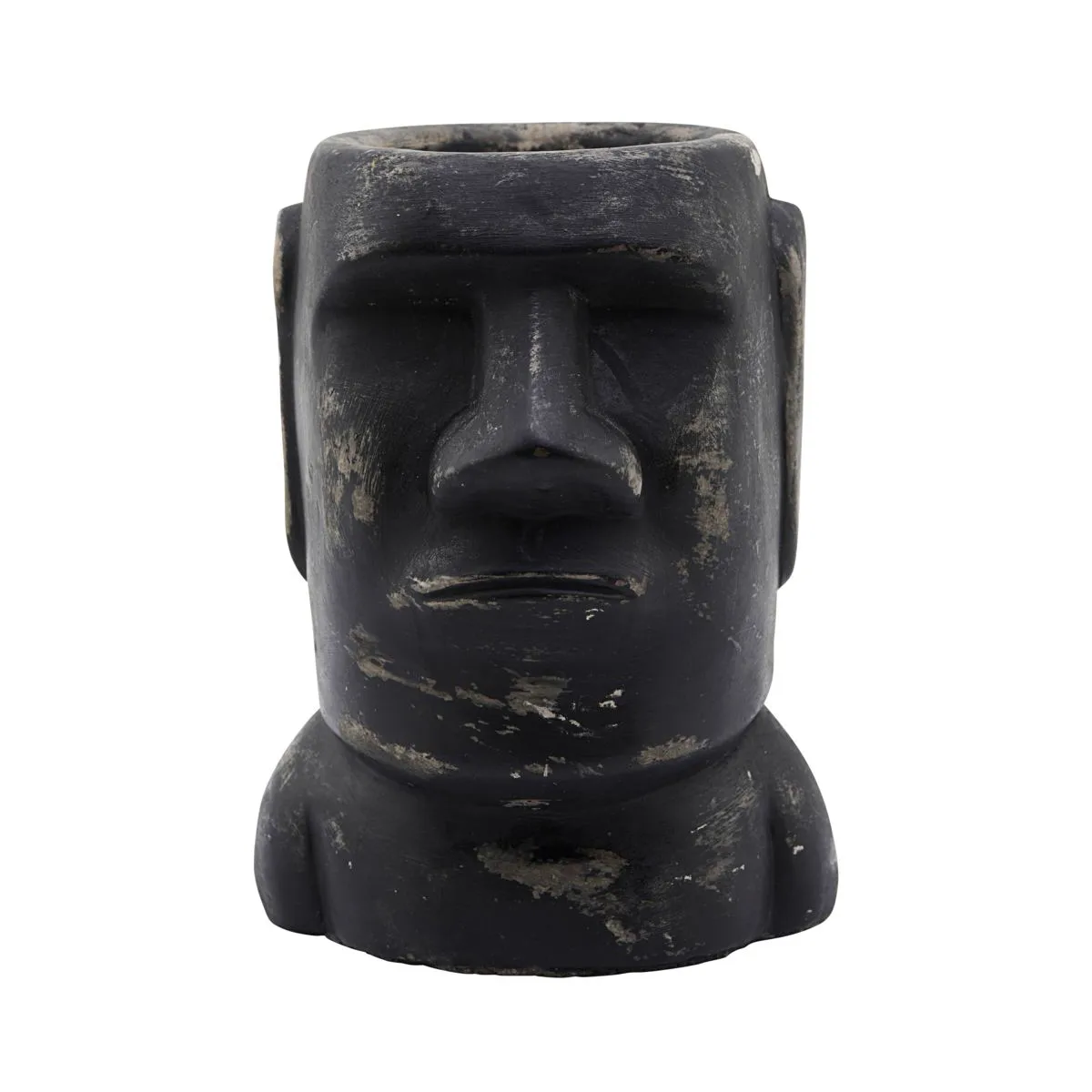 Earth vase 11 cm, black House Doctor