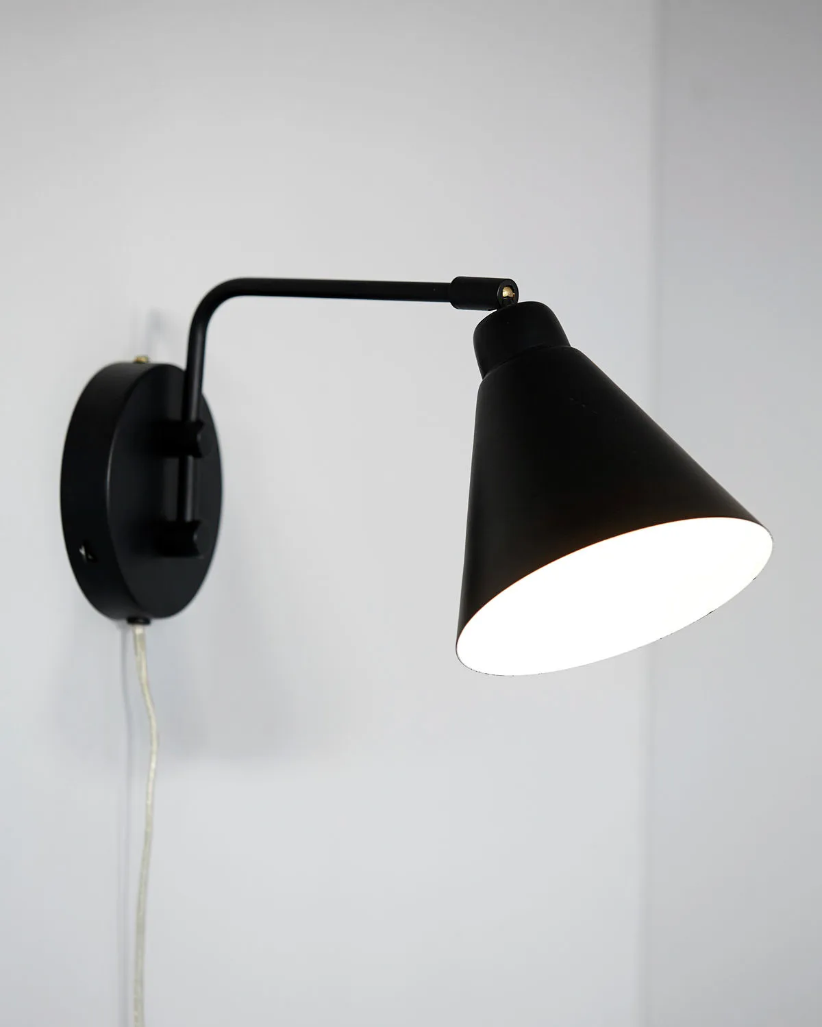 Game wall lamp black, small, 30 cm House Doctor