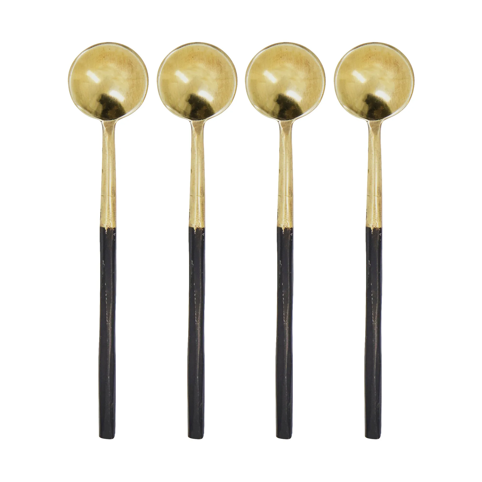House Doctor spoon 4-pack, Antique brass House Doctor