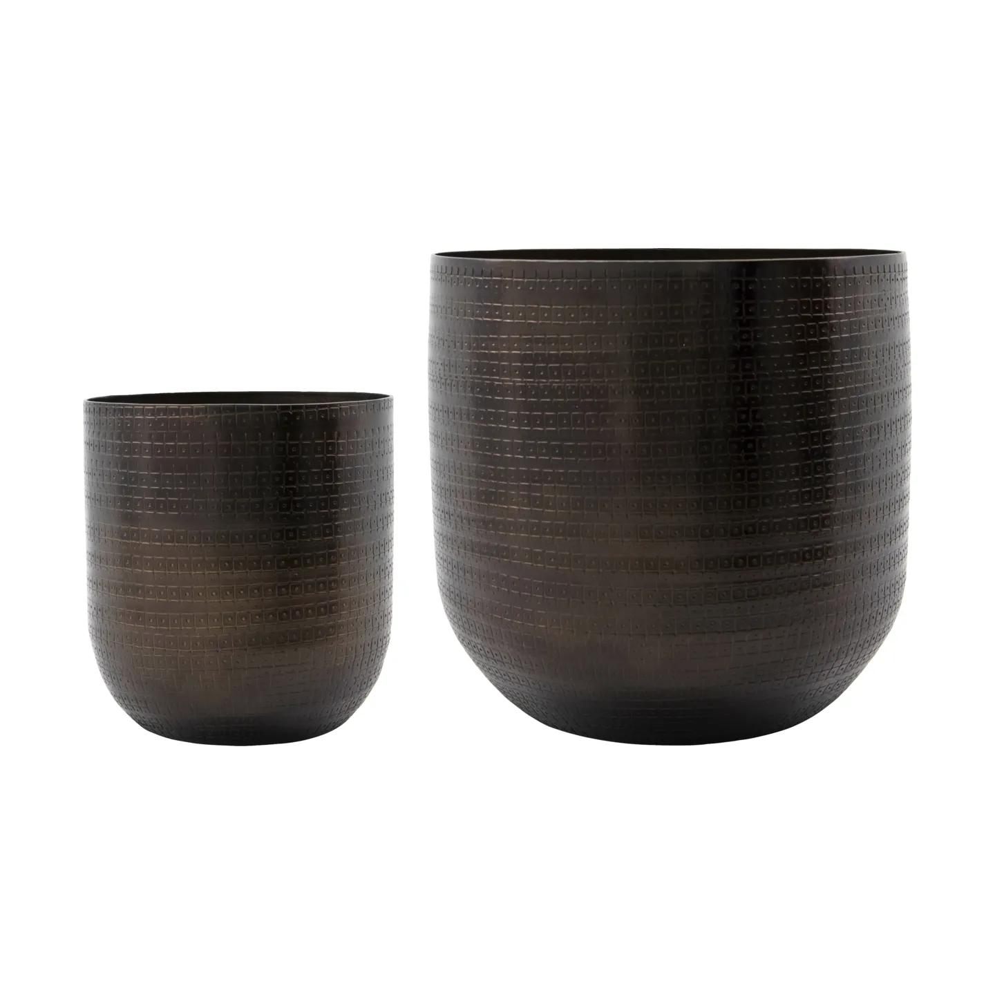 Irene pot 2 pieces, Antique brown House Doctor