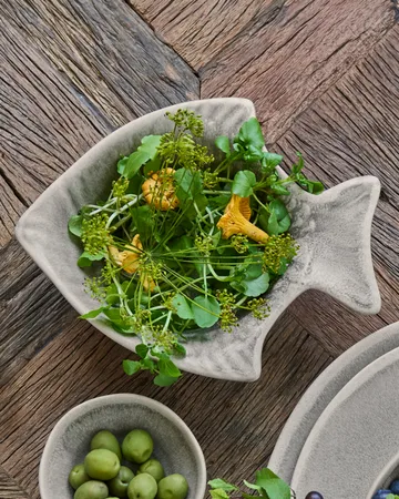 Maki serving platter - Grey - House Doctor