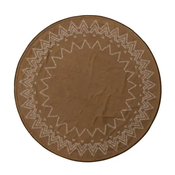 Noel Christmas tree rug Ø120 cm - Brown - House Doctor