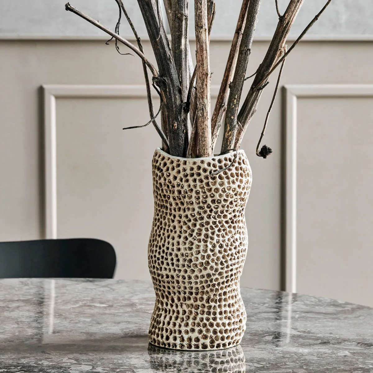 Pan vase 29 cm, Beige House Doctor