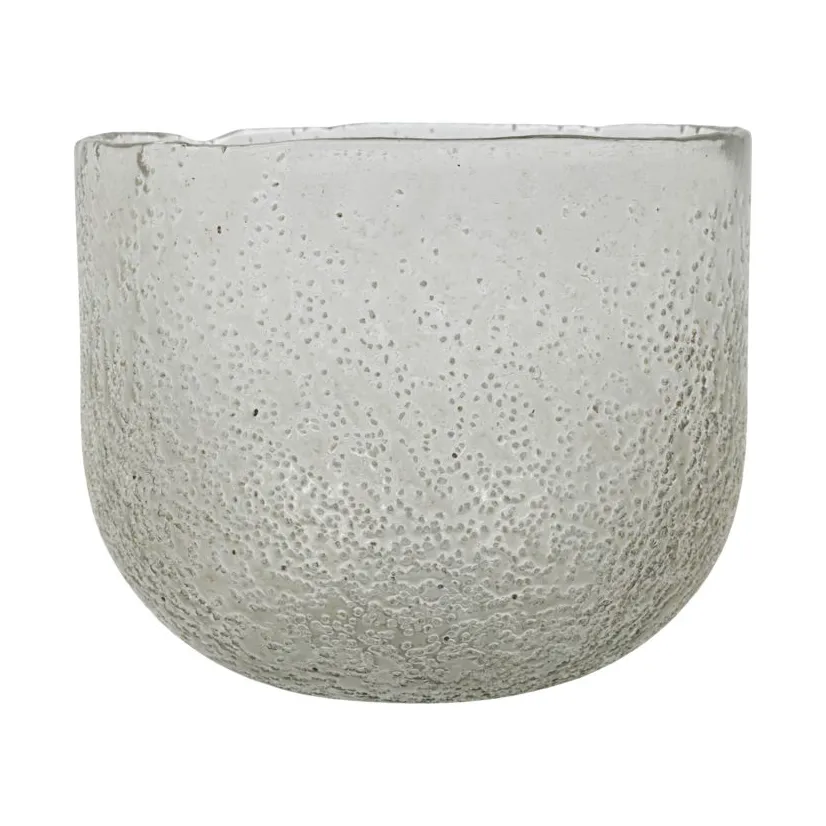 Snow candle sticks 17 cm, Clear House Doctor