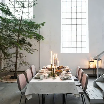Twinkle tablecloth 140x240 cm - Taupe - House Doctor