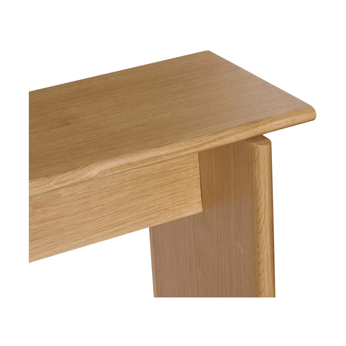 Baenk stool, Oak, 80x31x48 cm Hübsch