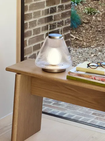Baenk stool - Oak, 80x31x48 cm - Hübsch