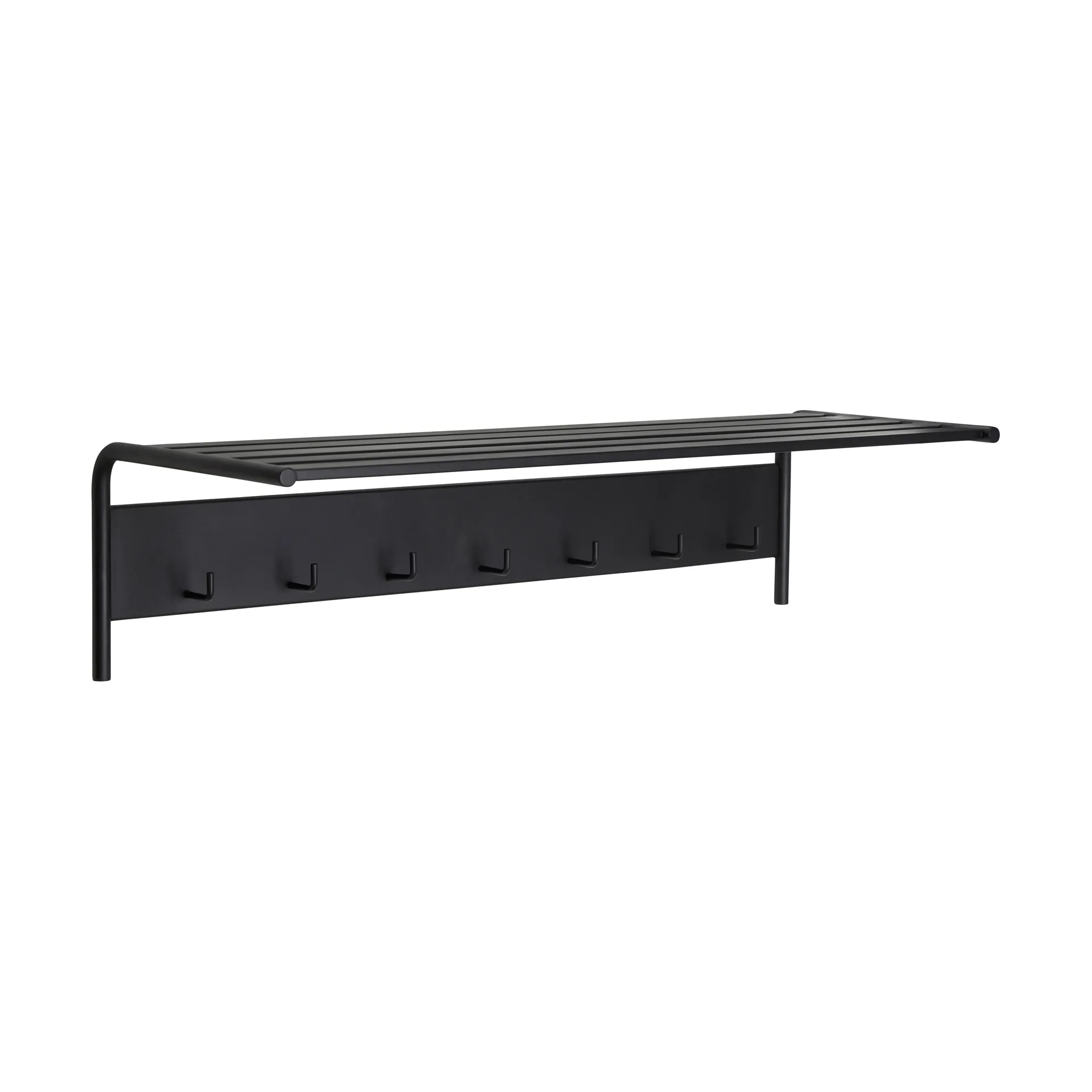 Fusion clothes hanger, Black Hübsch