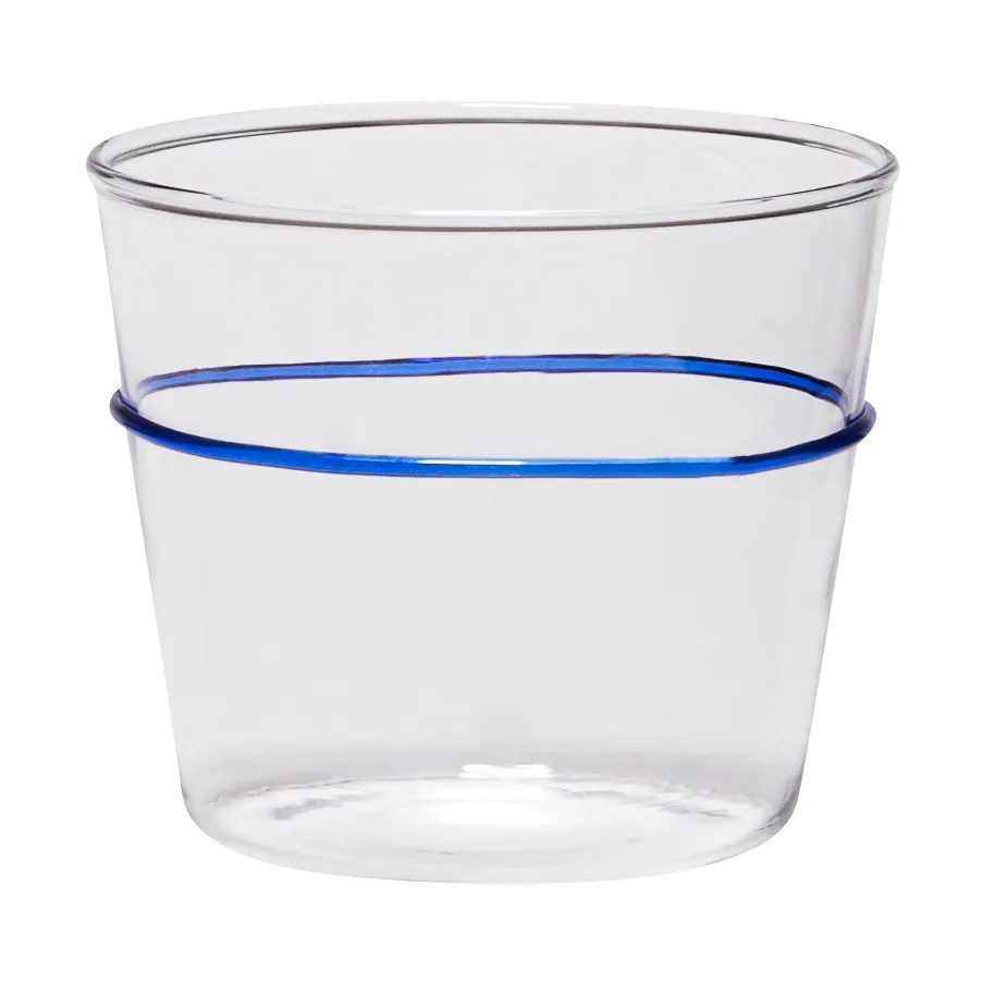 Orbit drinking glass 20 cl, Blue Hübsch