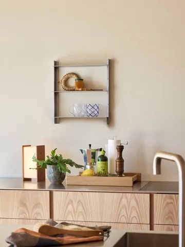 Sabi table lamp - Oak, 13x25x10 cm - Hübsch