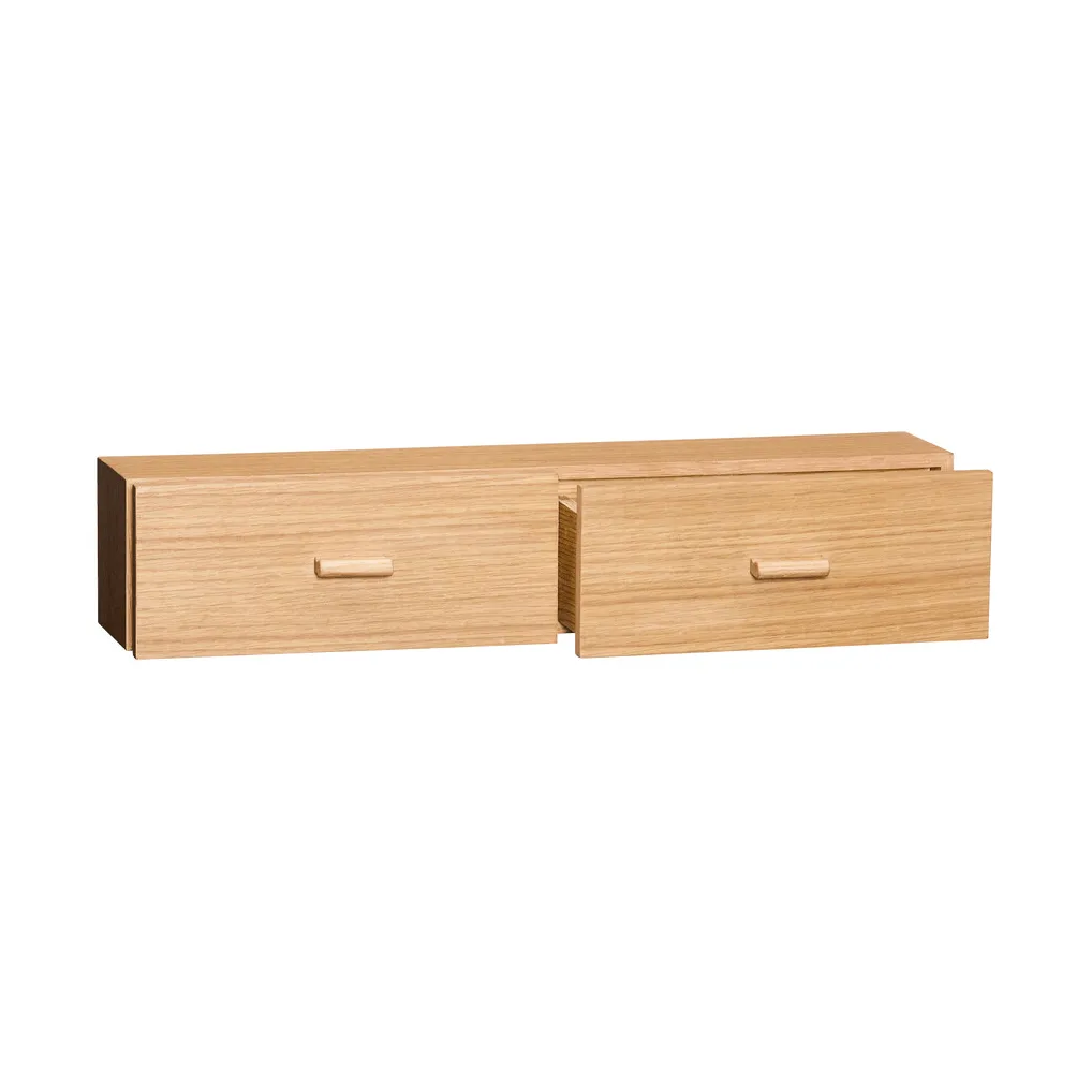 Shuno shelf, Oak, 60x12x14 cm Hübsch