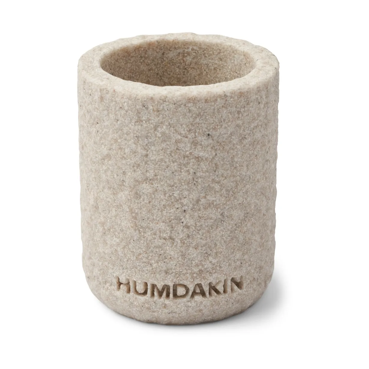 Humdakin Sandstone toothbrush cup 10 cm, Natural Humdakin
