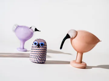 Birds by Toikka small owl - Light purple - Iittala
