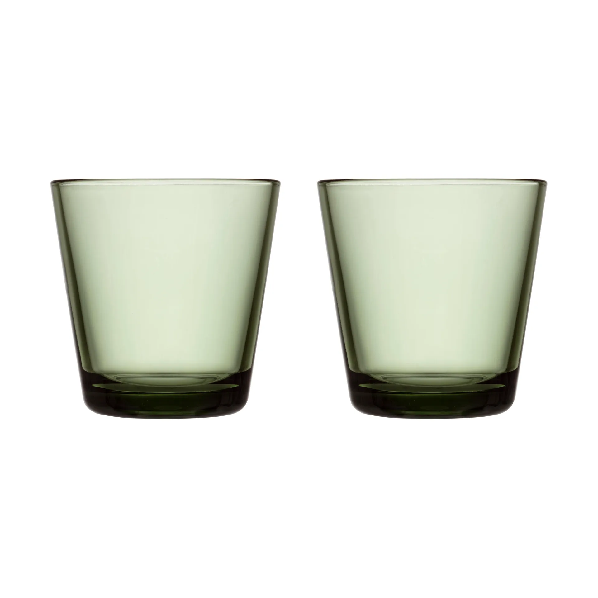 Kartio tumbler 21 cl 2-pack, Pine green Iittala