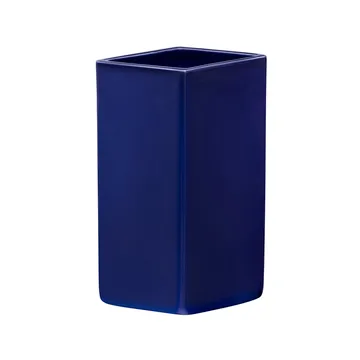 Ruutu ceramic vase 180 mm - dark blue - Iittala
