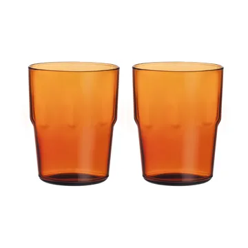 Solare drinking glasses 31 cl 2-pack - Copper - Iittala