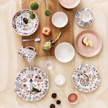 Taika Siimes small plate 22 cm - white - Iittala