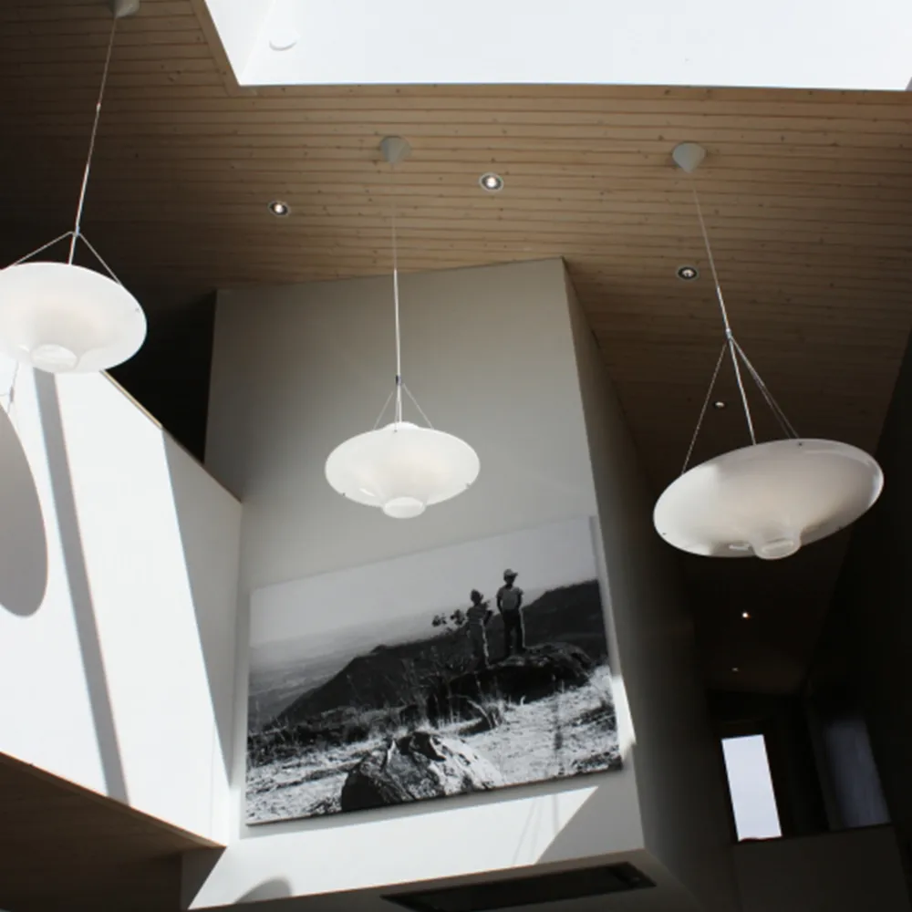 Lokki 500 pendant light, White Innolux