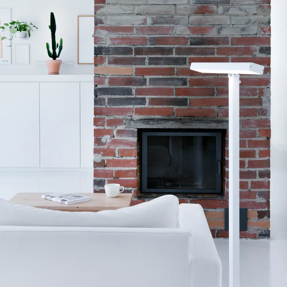 Valovoima floor lamp, White Innolux