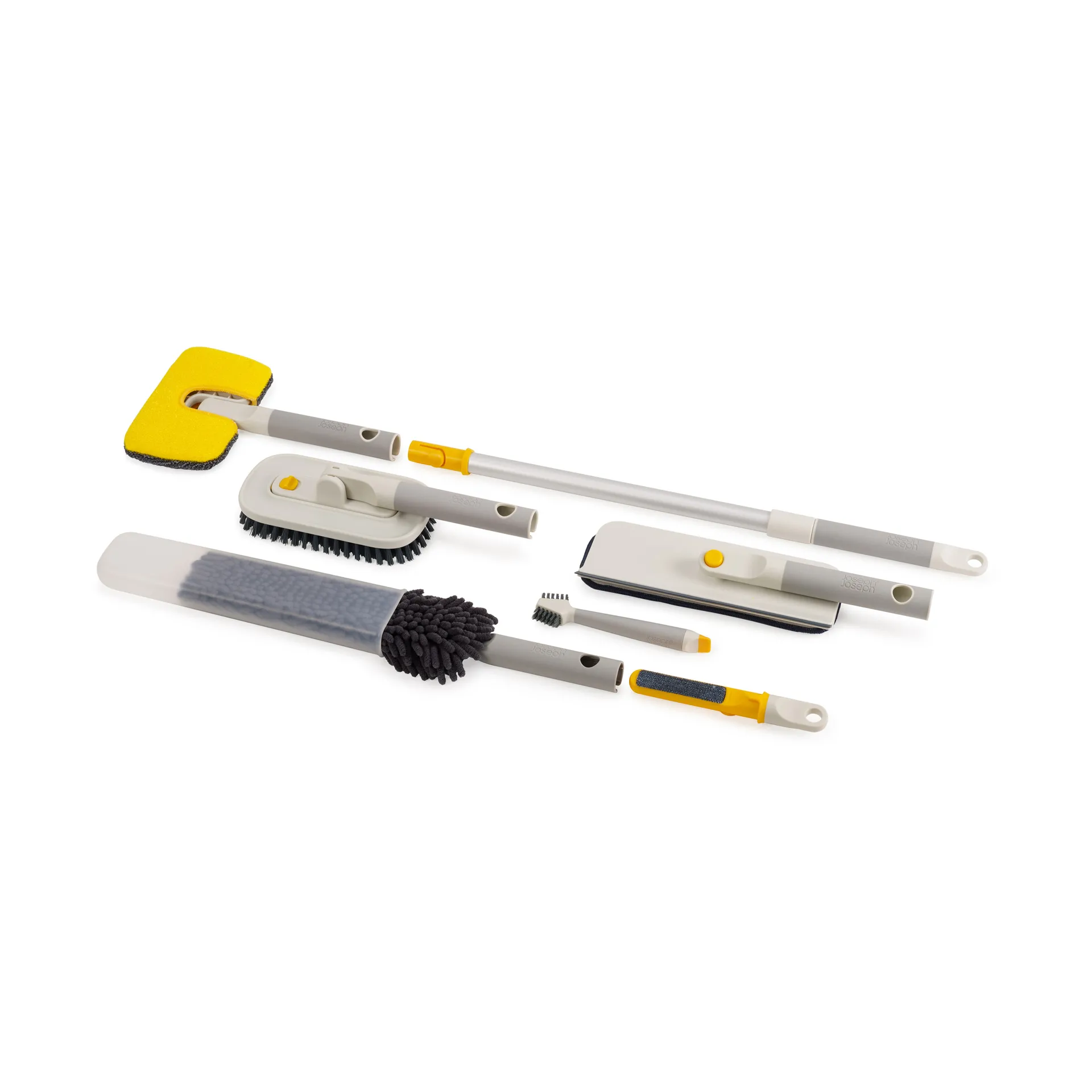 Cleantech cleaning set 6 pieces, Light Stone Joseph Joseph