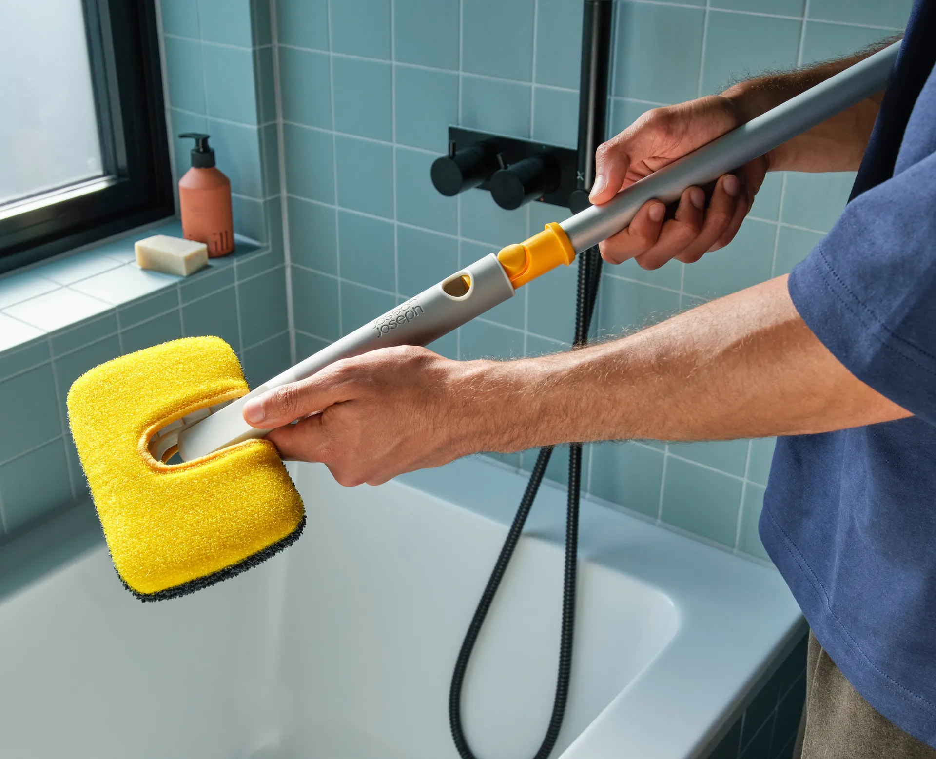 Cleantech cleaning set 6 pieces, Light Stone Joseph Joseph