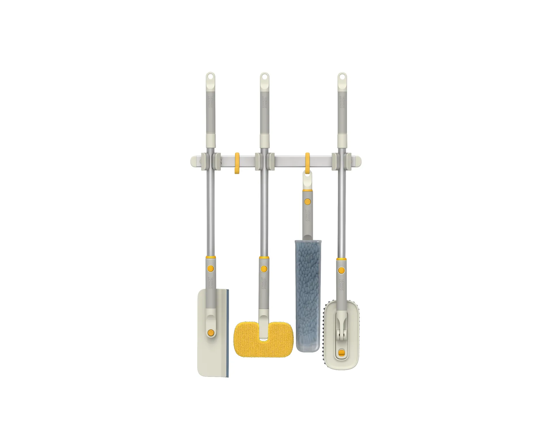 Cleantech storage rail, Silver Joseph Joseph
