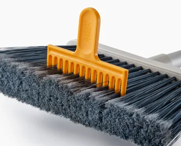 Cleantech wall-mounted dustpan brush - Stone - Joseph Joseph