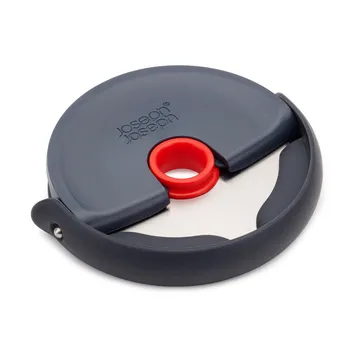 Disc easy clean pizza cutter 12.1 cm - Grey stainless steel - Joseph Joseph
