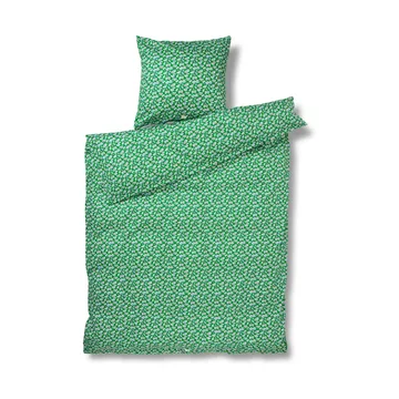 Pleasant bed set 150x210 cm - Green - Juna