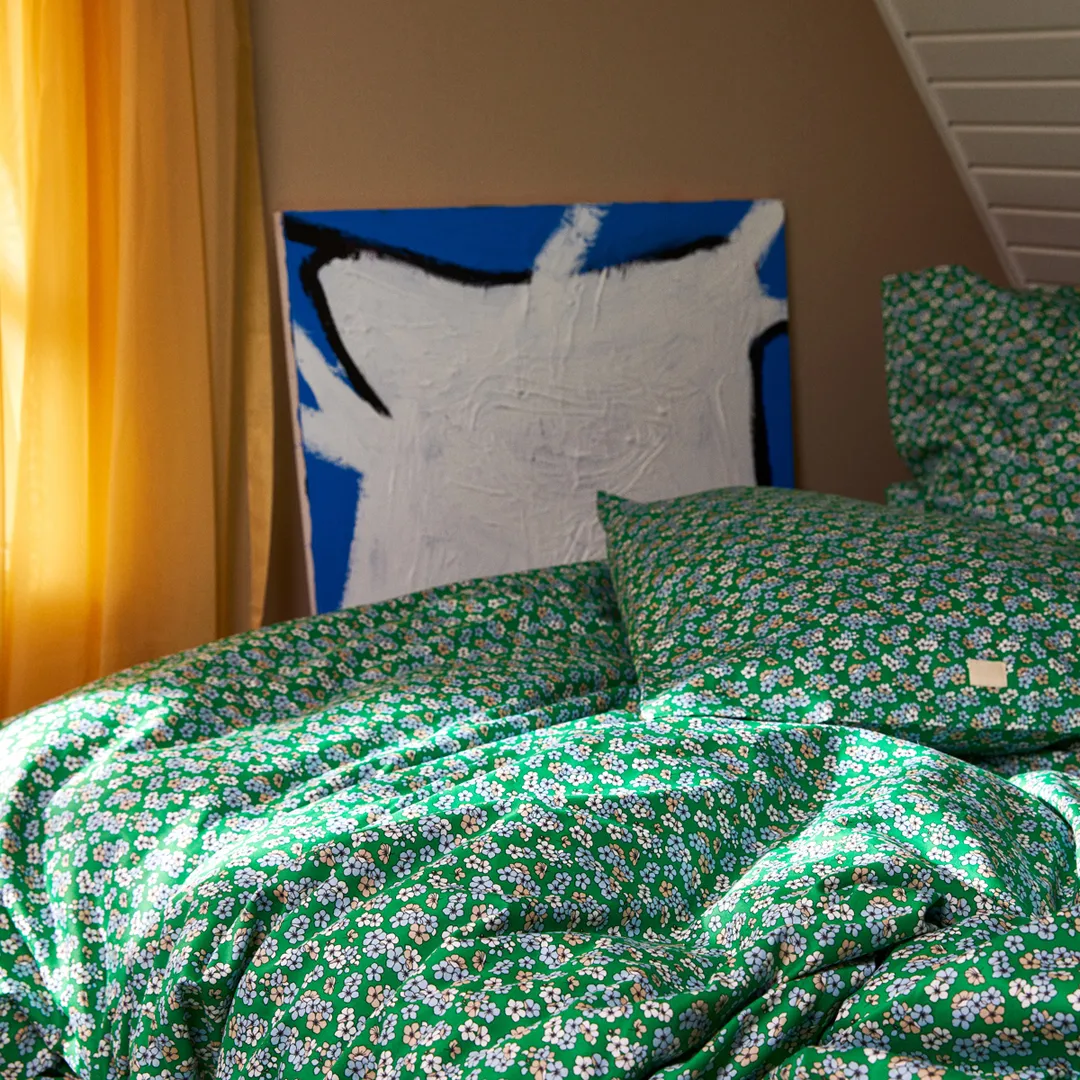 Pleasantly bedding set 220x220 cm, Green Juna