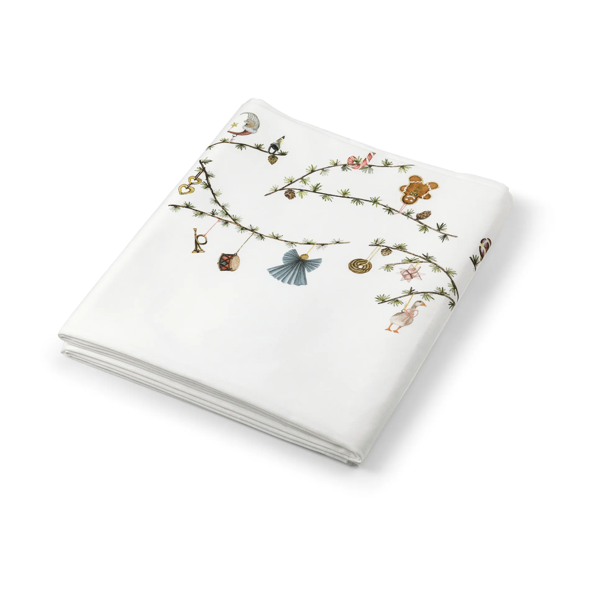 Hammershøi Christmas table cloth 150x320 cm, White Kähler