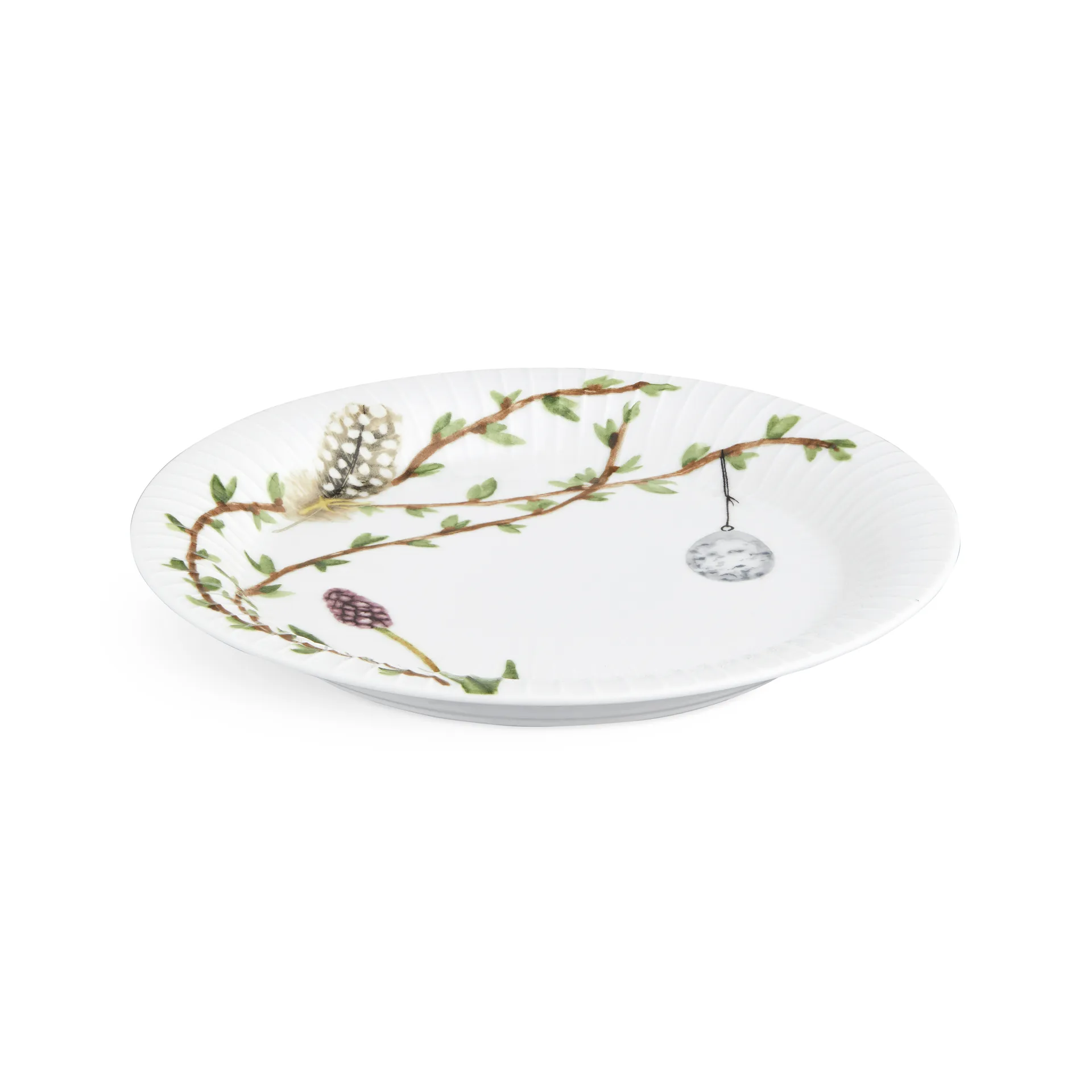 Hammershøi Easter small plate 22 cm, white Kähler