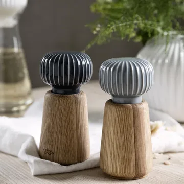 Hammershøi spice mill small - Anthracite grey, 14 cm - Kähler