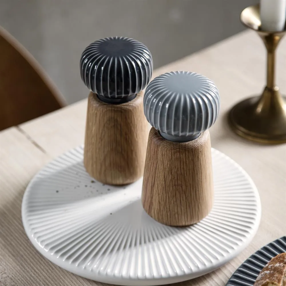 Hammershøi spice mill small, Anthracite grey, 14 cm Kähler