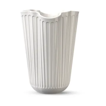 Hammershøi vase unfold - White, 20,5 cm - Kähler