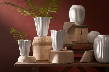 Hammershøi vase - White, medium 21 cm - Kähler