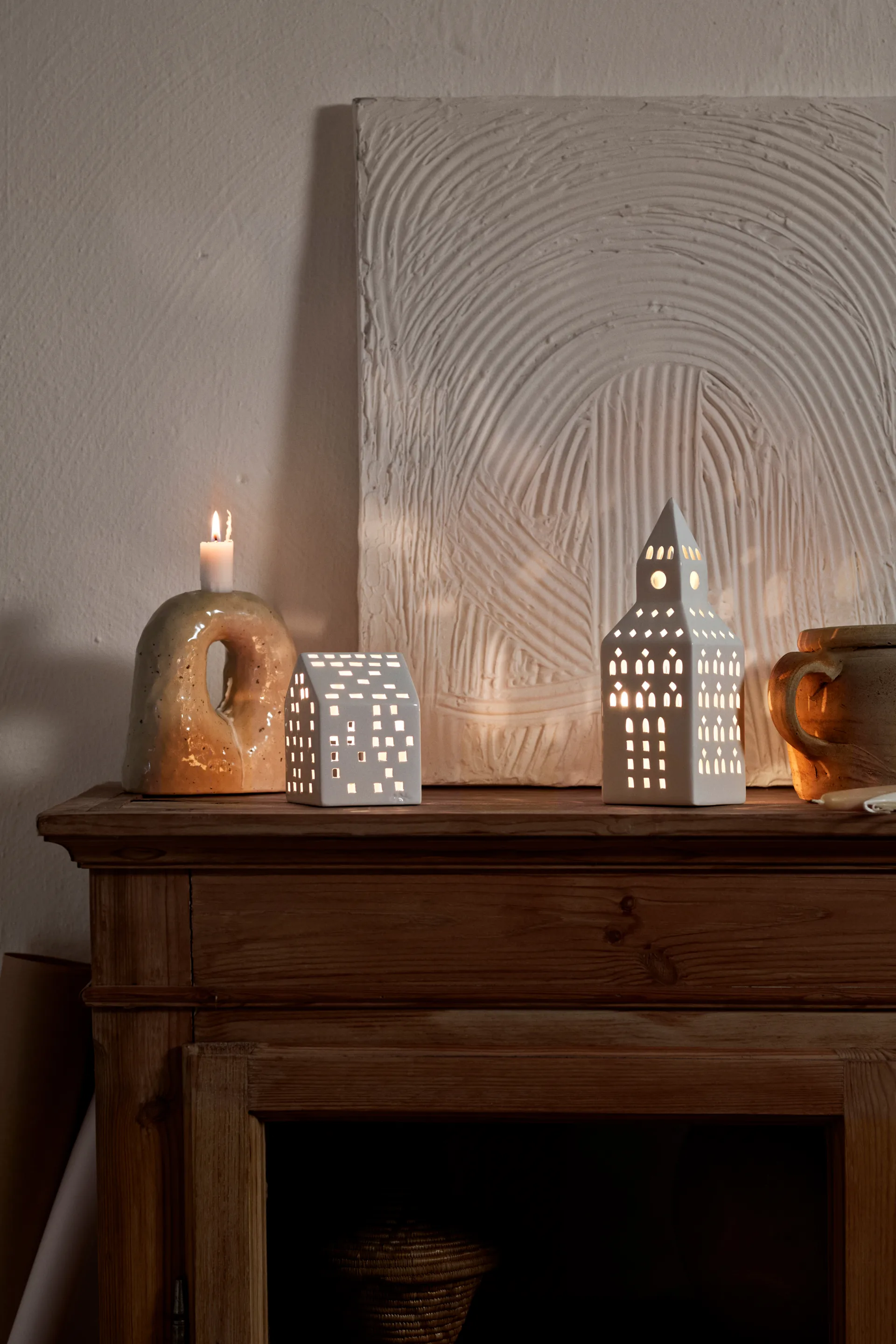 Urbania candleholder, Church Tower Kähler