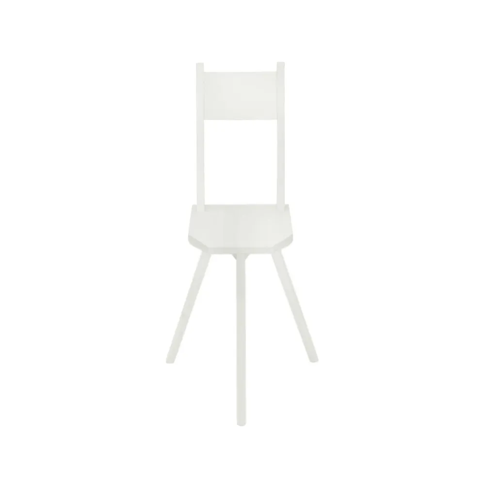 Camilla chair, White glazed covering Källemo