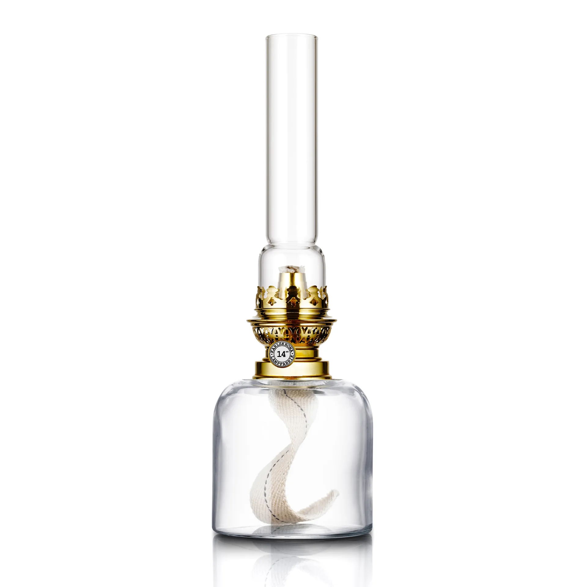 Kungsholmen paraffin lamp, clear Karlskrona Lampfabrik