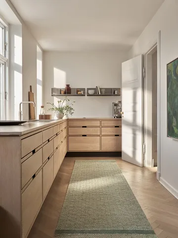 Goose Eye Anniversary rug - Minty fresh, 195x300 cm - Kasthall