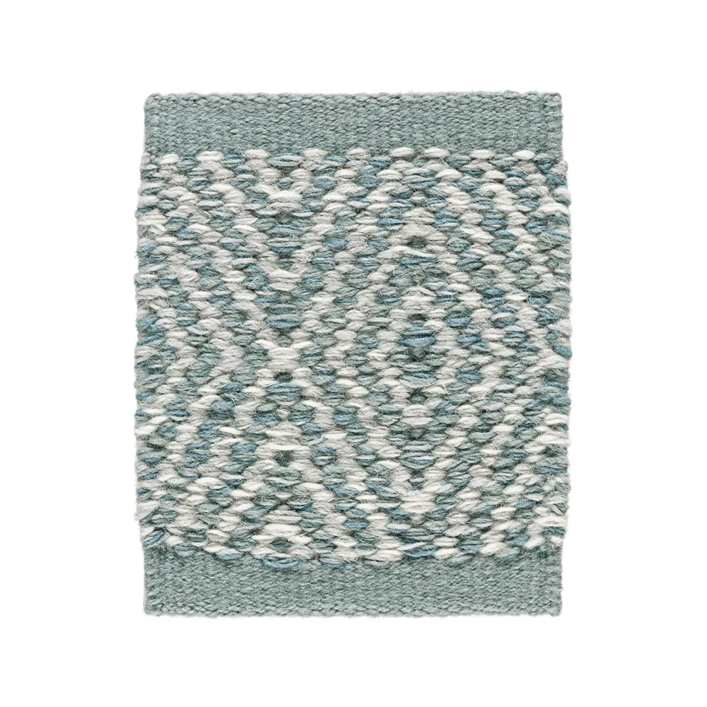 Goose Eye XL Icon rug, Misty blue 195x300 cm Kasthall