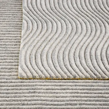 Dunes Straight rug - Blue, 170x240 cm - Kateha