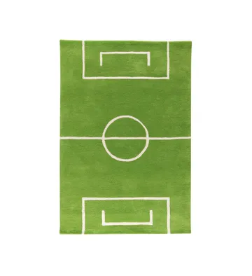 Football rug - Green, 120x180 cm - Kateha