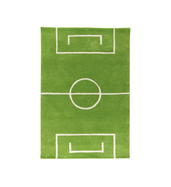 Football rug - green 120x180 cm - Kateha