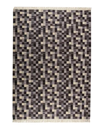 Small box handwoven rug grey - 240x170 - Kateha