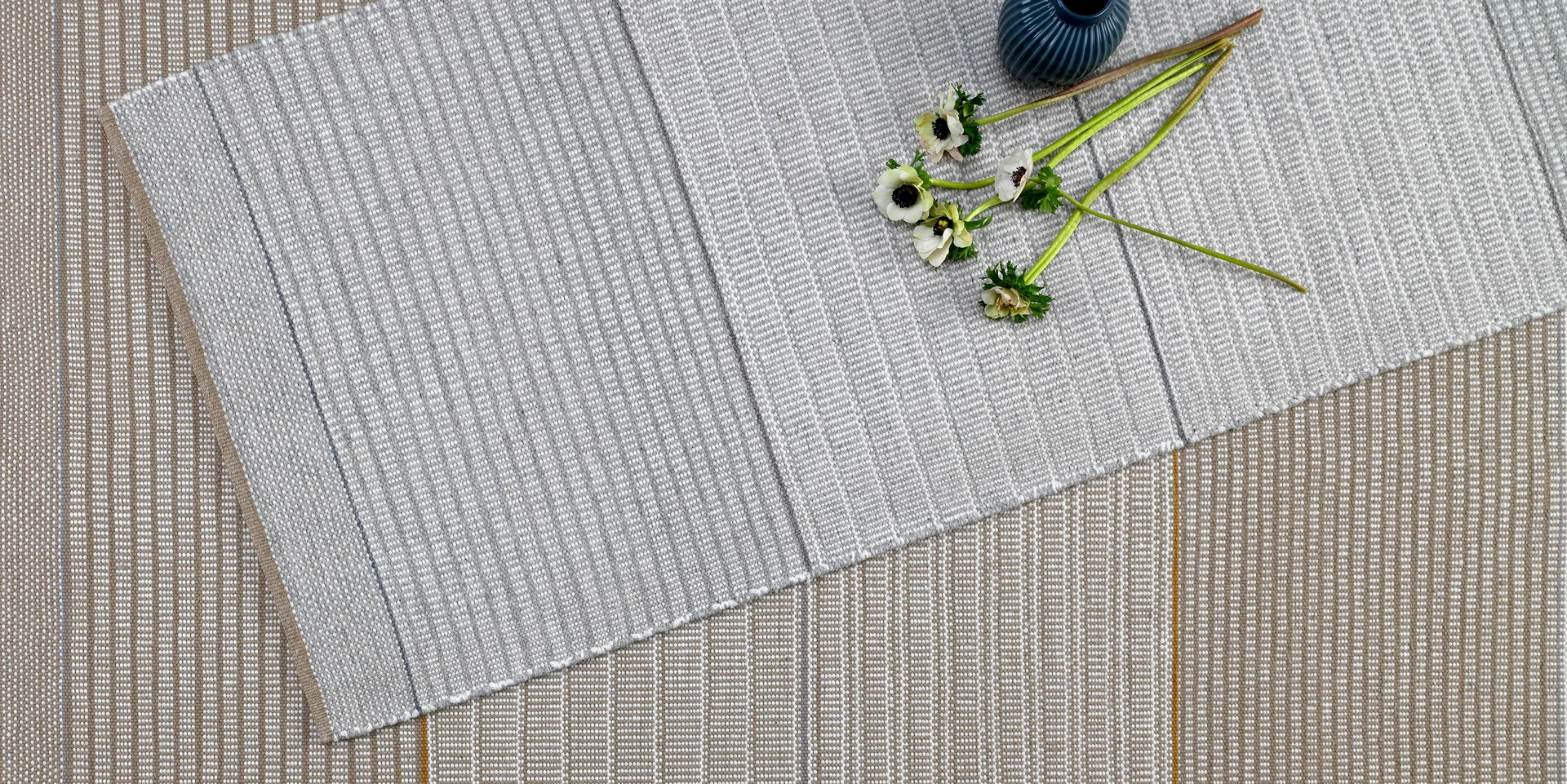 Tribulus Four hallway rug, Grey, 80x250 cm Kateha