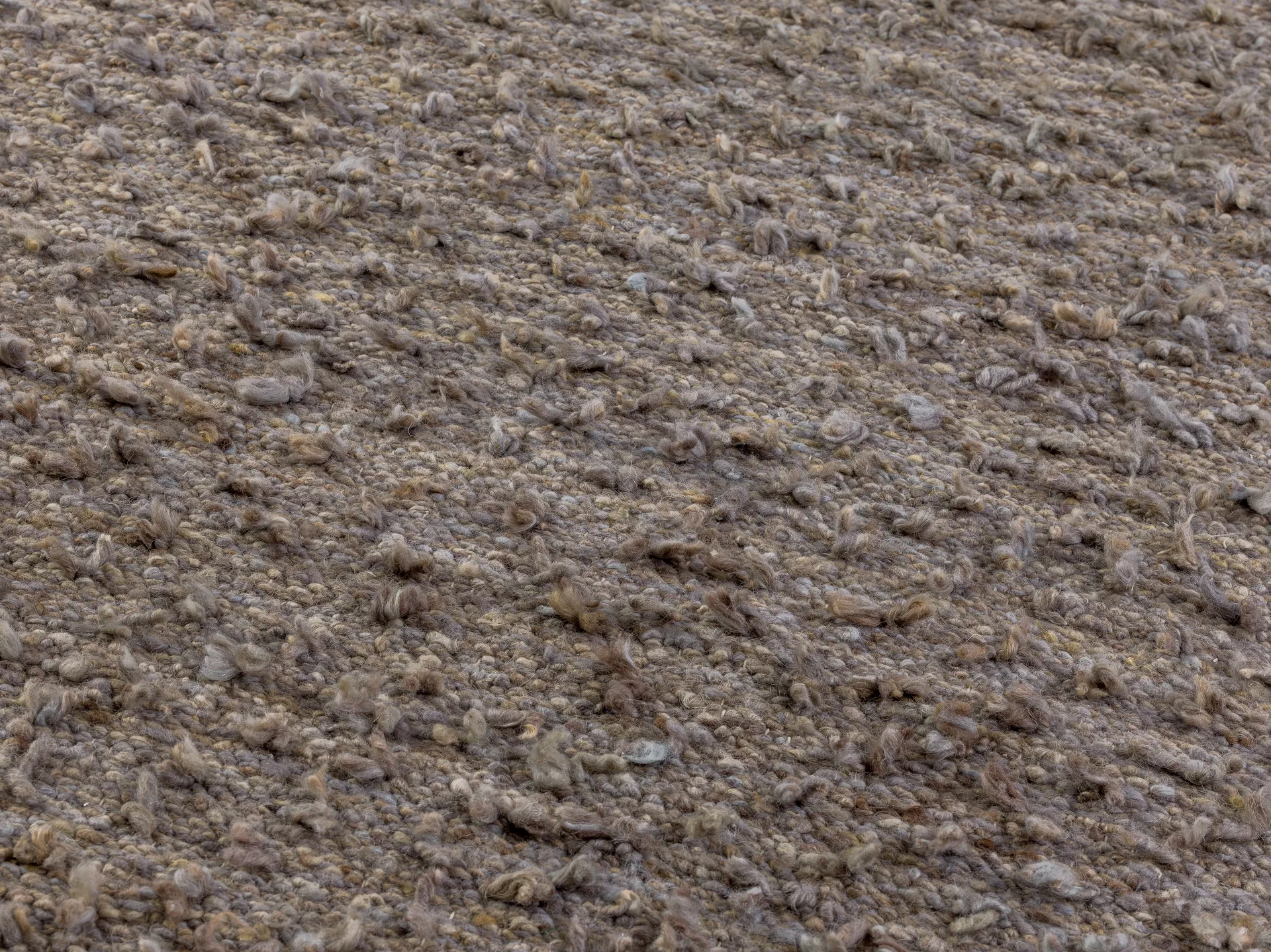 Woolly rug, Light brown 200x300 cm Kateha