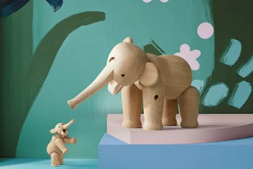 Kay Bojesen elephant large - Oak - Kay Bojesen Denmark