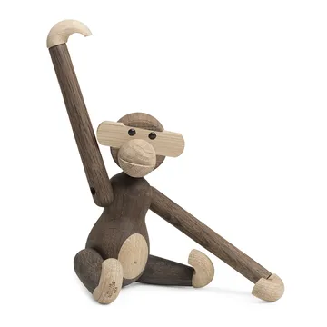 Kay Bojesen monkey small - Oak-smoked oak, 20 cm - Kay Bojesen Denmark